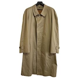 Abrigo Balmacaan Yves Saint Laurent Beige Caqui