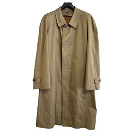 Cappotto Balmacaan Yves Saint Laurent Beige Cachi