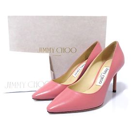 Escarpins en cuir Kid Romy 85 de Jimmy Choo Rose