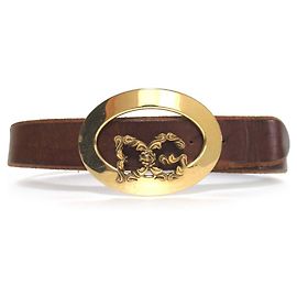 Dolce & Gabbana Cinto de couro Dolce&Gabbana Marrom