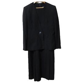 Ensemble 2 pièces robe plissée sans col Givenchy Noir