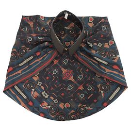 Colar destacável Petit H da Hermès Marrom Verde