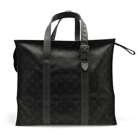 NEUE HANDTASCHE LOUIS VUITTON M45379 CABAS ZIPPE MONOGRAM ECLIPSE REVERSE ABLOH Grau