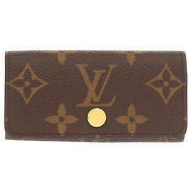 Louis Vuitton Multicle 4 Monogram Keycase Brown Monogram