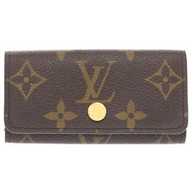 Llave Multicle 4 de Louis Vuitton Castaño Monograma