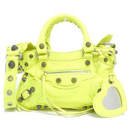 Balenciaga Neo Cagole Lamm Tote Bag Gelb