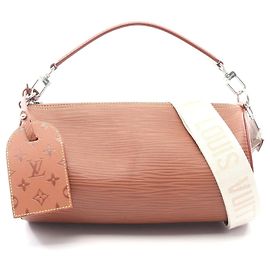 Louis Vuitton Epi-Leder Soft Polochon Handtasche Braun