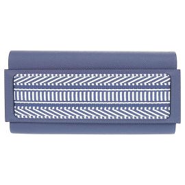 Hermès Passant Long Wallet in Epsom Leather Blue