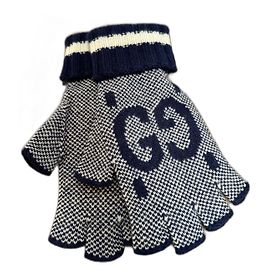 Gucci Handschuhe Blau