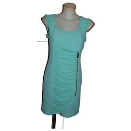 Robe ajustée Versace Jeans Couture turquoise Turquoise