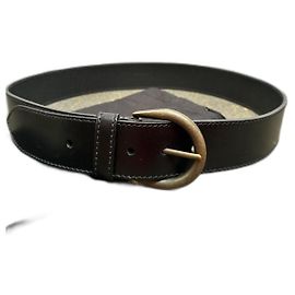 Saint Laurent Gürtel Schwarz