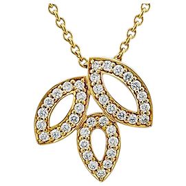 Collar Lily Cluster de Harry Winston Dorado