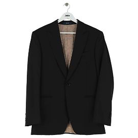 Kenzo Schwarze Wolljacke Schwarz