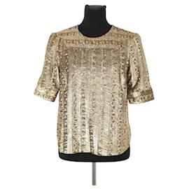 Zadig & Voltaire Goldene Bluse Golden