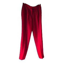 Pantalon à pinces Claudie Pierlot Rouge