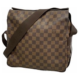 Louis Vuitton Damier Naviglio Shoulder Bag Damier ebene
