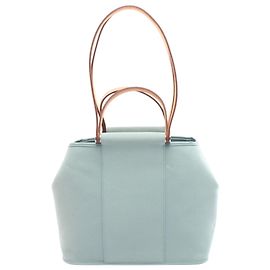Hermès Cabag Elan PM in Tela Blu Blu Blu chiaro