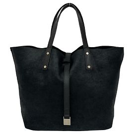 Bolsa Tote Mini de Couro Reversível Tiffany & Co. em Preto Preto