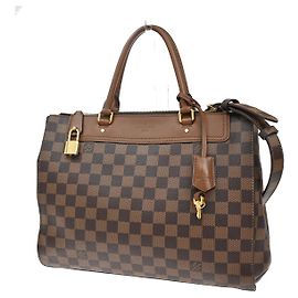 Bolsa Greenwich Damier Louis Vuitton Marrom