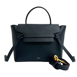Céline Celine Micro Belt Bag in Navy Navy blue