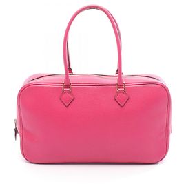 Bolsa Hermès Plume Elan 28 em rosa Rosa