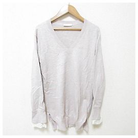 Chloé Pullover in maglia a maniche lunghe See by Chloe Marrone Rosa