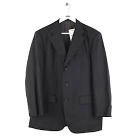 Burberry Veste en coton noire Noir