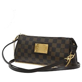 Louis Vuitton Eva Handtasche Damier Braun
