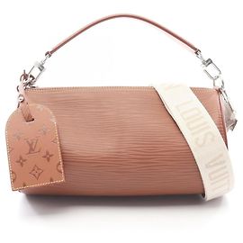 Bolsa Louis Vuitton Soft Polochon Epi XL Marrom