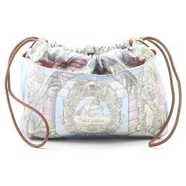 Bolso interior Hermès Fourbee 20 Azul Multicolor