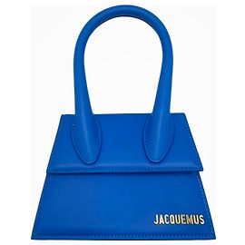 Jacquemus Le Bambinou Flap Shoulder Bag Padded Leather Blue
