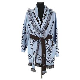 Alanui Blauer Wollwesten Blau