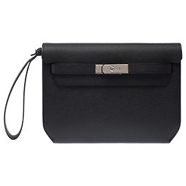 Hermès Borsa HERMES Kelly Depeches in Pelle Nera - 103161 Nero