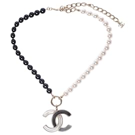 CHANEL CC Schmuck in Schwarzperle - 103118 Schwarz