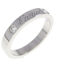Cartier Platin 2P Ehering Andere