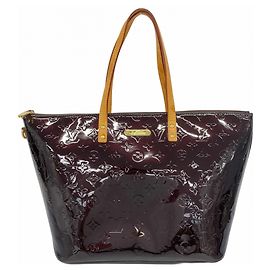 Sac à main Vernis Bellevue GM de Louis Vuitton Bordeaux