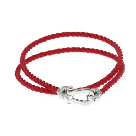 Pulsera de diamantes Fred Force 10 Plata