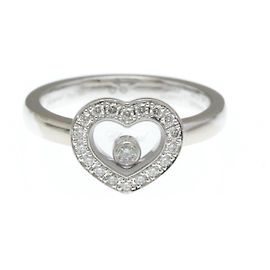 Anillo Corazón Happy Diamonds Chopard 82A054 Plata