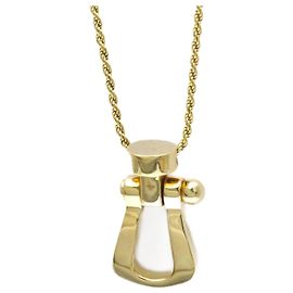 Collier Pendentif Fred Force 10 en Or Jaune 18K Doré
