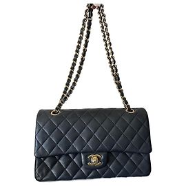 Chanel Medium Timeless/Classique double flap bag Black