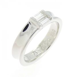 Tiffany & Co Tiffany White Gold Diamond Band Ring Golden