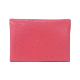 Monedero Duo Calvi de Hermès Rosa