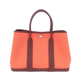 Hermès Hermes Garden Party 30cm Handbag Red