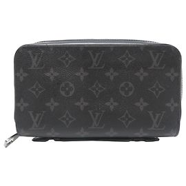 Louis Vuitton Zippy XL Clutch Bag Black