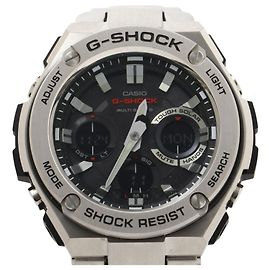 Orologio analogico-digitale da uomo Casio G-Shock GSTW110D-1AJF Nero Argento