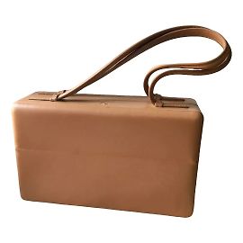 Bolso rectangular Loewe Madrid de piel beige Beige