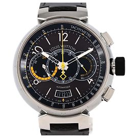 Louis Vuitton Tambour Chrono Voyage Q102L Automatic Watch Other