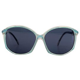 Gafas de sol de plástico vintage Yves Saint Laurent Azul