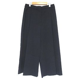 Max Mara Hochtaillierte weite Hose SPORTMAX Blau