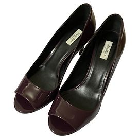 Escarpins en cuir verni Max Mara Violet